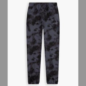 NWT Levi's Boys Relaxed Tie Dye Joggers -- Grey